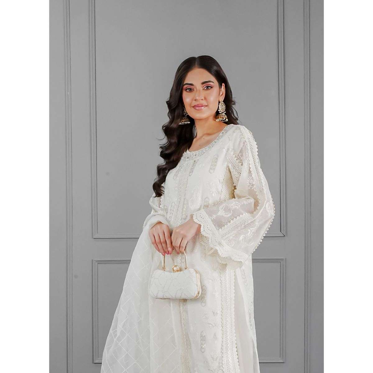 RTW FormalsS by Panache Mona  White Luxe Collection